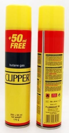 Clipper Butane Universal Gas Refill - 300Ml
