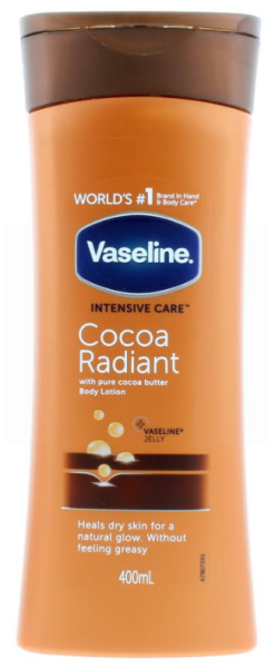 Vaseline Intensive Care Cocoa Radiant Body Lotion - 400ml 