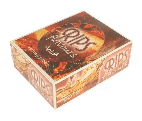 Rips Flavoured Cigarette Paper Rolls - Cola - Pack Of 24 Rolls