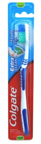 Colgate Extra Clean Toothbrush - Medium - Assorted Colours