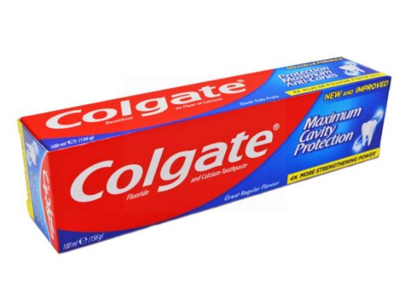 Colgate Fluoride Toothpaste - Maximum Cavity Protection - 100ml 