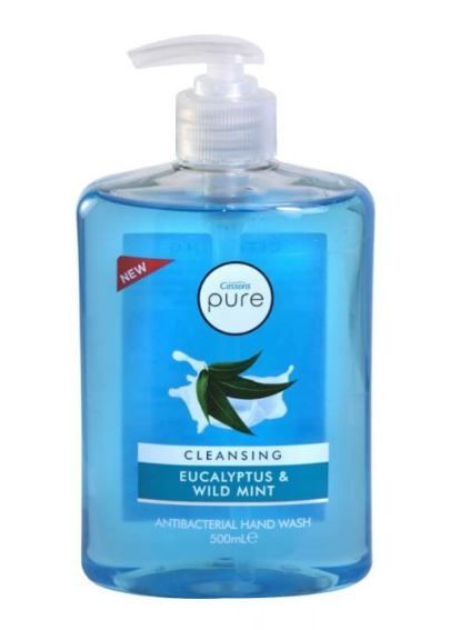 Cussons Pure Anti-Bacterial Hand Wash with Eucalyptus & Wild Mint - Cleansing - 500ml