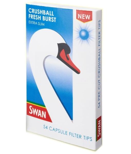 Swan Crushball Fresh Burst Extra Slim Filter Tips - Box of 20 Packs