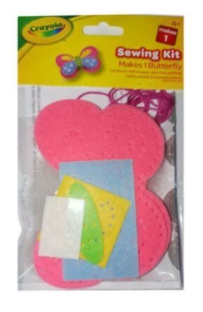 Crayola Butterfly Sewing Kit - Colours May Vary