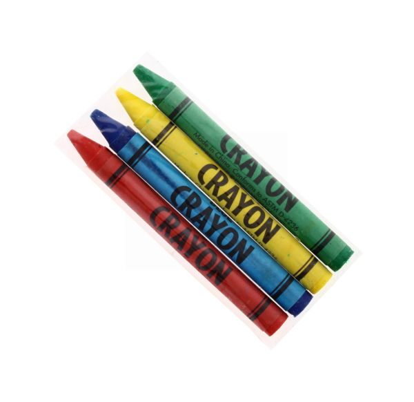 CRYAYON ASSORTED COLOURS PACK OF 4