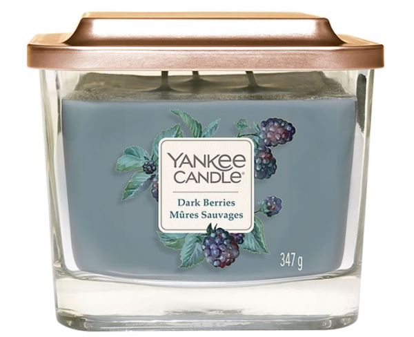Yankee Candle - Elevation Collection with Platform Lid - Dark Berries - 347g 