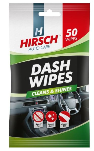 Auto Car Dash Wipes - Pack of 50