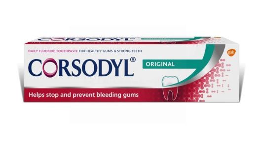 Corsodyl Daily Fluoride Original Toothpaste - 75ML - Exp 05/24