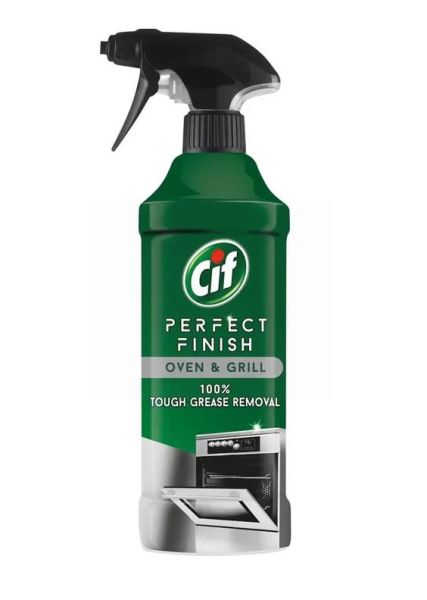 CIF Perfect Finish Oven & Grill Tough Grease Removal - 435ml 