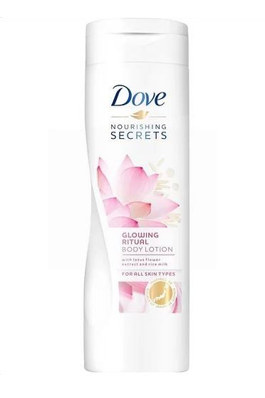 Dove Nourishing Secrets Body Lotion with Lotus Flower Extract and Rice Milk - Glowing Ritual - 250ml