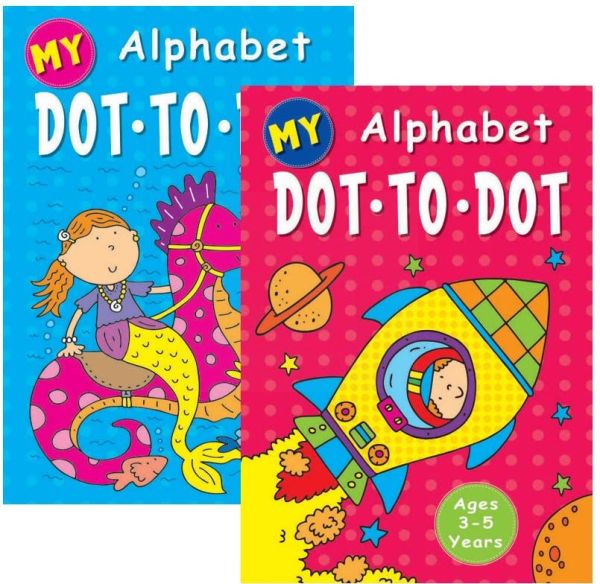 My Alphabet Dot To Dot Book - 0% VAT