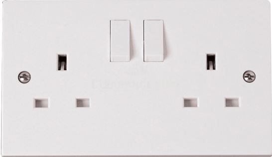Pifco Double Switched Socket