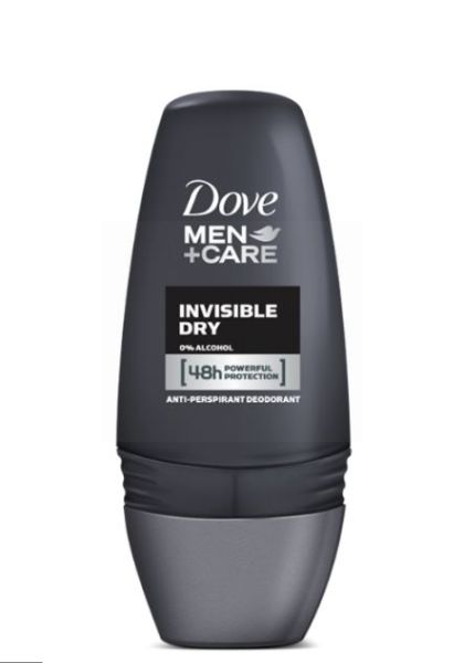 Dove Men Invisible Dry Roll On Antiperspirant Deodorant - 50Ml