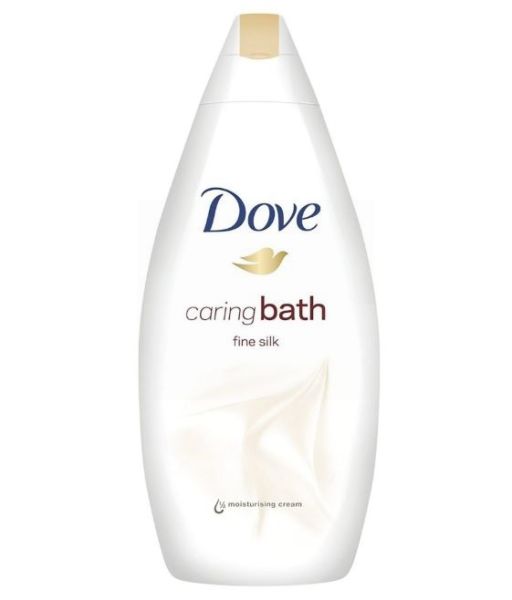 Dove Caring Bath 1/4 Moisturising Cream - Fine Silk - 450ML