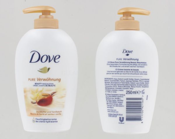 Dove Moisturising Cream Handwash In Dispenser Bottle - Shea Butter - 250Ml