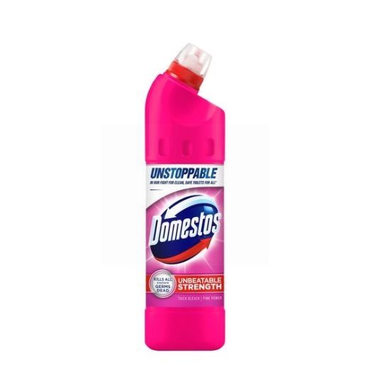 Domestos Extended Germ Kill Pink Power Bleach With Ctac - 750Ml