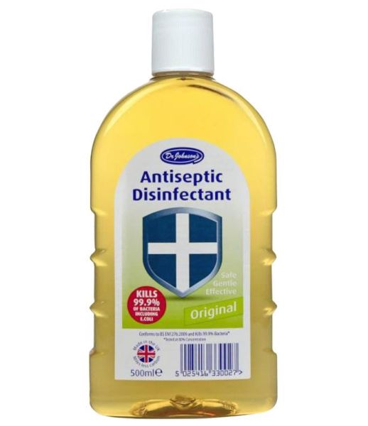 Dr Johnson's Antiseptic Disinfectant - Original - 500ml - Exp: 06/23
