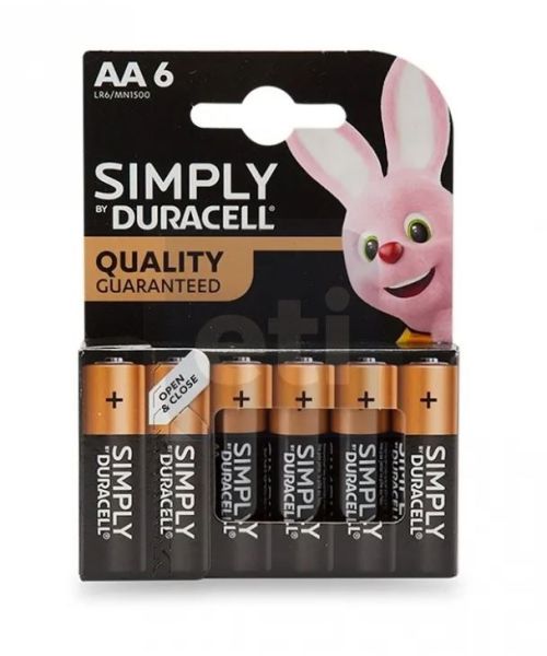 Duracell Aa Battery - Pack Of 6