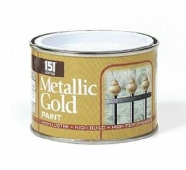 METALLIC GOLD PAINT - 180ML 