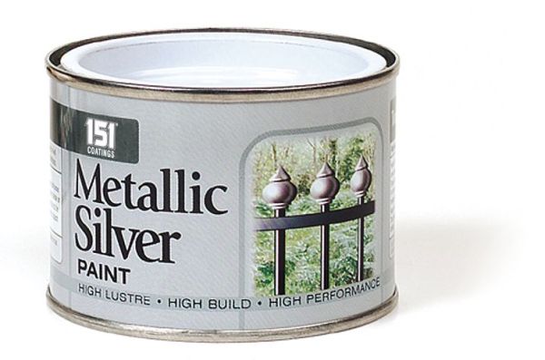 METALLIC SILVER PAINT - 180ML 