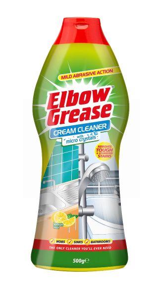 Elbow Grease Cream Cleaner with Micro Crystals - Lemon Fresh - 540g