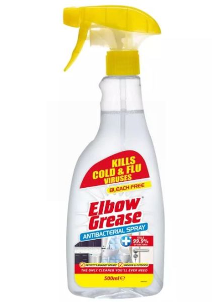Elbow Grease Anti-Bacterial Bleach Free Spray - 500ml