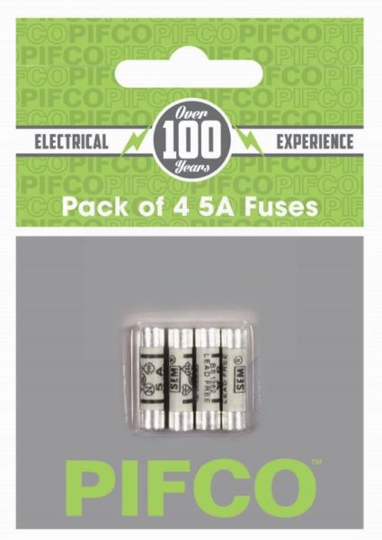 Pifco Fuse 5A - Pack Of 4