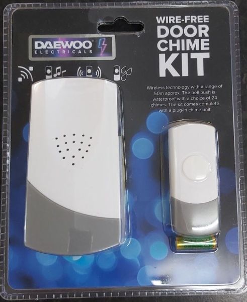 Daewoo Wire Free Door Bell Chime Kit