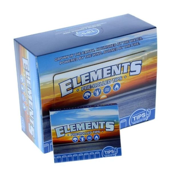 Elements Pre-Rolled Tips - Pack of 20