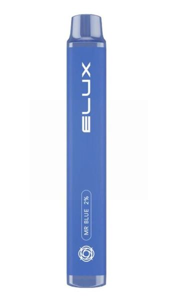 Elux Legend Mini E-Cig Disposable Pod Device - Mr Blue - 2% Nicotine - 600 Puffs 