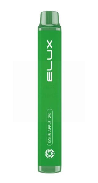 Elux Legend Mini E-Cig Disposable Pod Device - Sour Apple - 2% Nicotine - 600 Puffs 