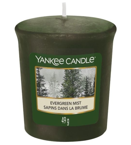 Yankee Candle - Samplers Votive Scented Candle - Evergreen Mist - 50g 