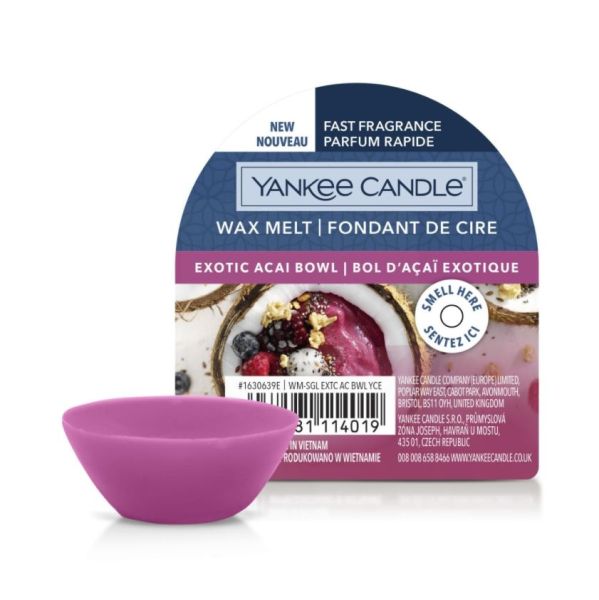 Yankee Candle - Wax Melts - Exotic Acai Bowl - 22g 