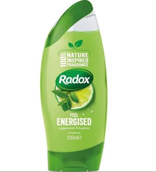 Radox Feel Energised Shower Gel with Peppermint & Keylime - 250ml 