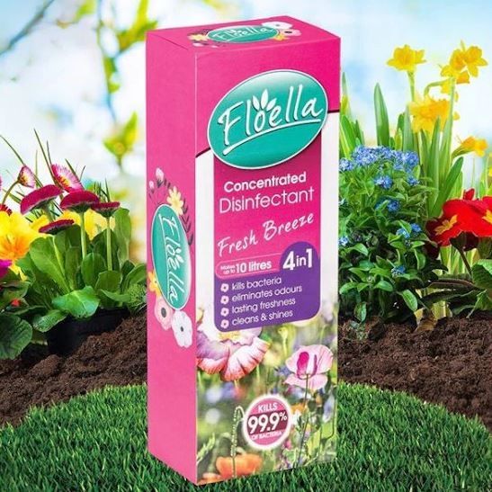Floella 4-in-1 Concentrated Disinfectant - Fresh Breeze - 150ml 
