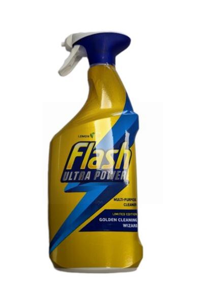 Flash Ultra Power Multi-Purpose Cleaner Spray - Lemon - 750ml