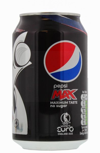 Pepsi Max Cans - 24 x 330ml Tray - Exp: 01/23