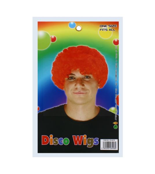 PARTY DISCO WIGS RED