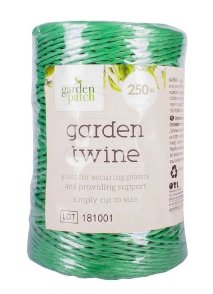 Garden Patch Garden Twine - Green - 250m