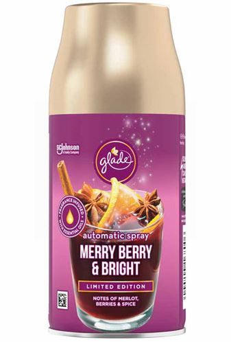 SCJohnson Glade Automatic Spray Refill - Merry Berry & Bright - Limited Edition - 269ml