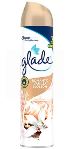 SCJohnson Glade Aerosol - Romantic Vanilla Blossom - 300ml