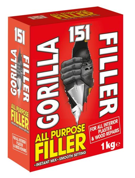 Gorilla Filler - The Original All Purpose Filler - 1Kg