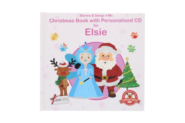 CHRISTMAS BOOK W/ PERSONALISED CD ELSIE