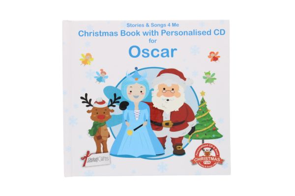 CHRISTMAS BOOK W/ PERSONALISED CD OSCAR