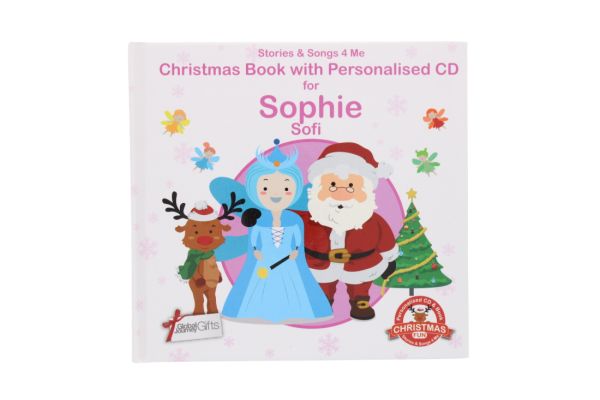 CHRISTMAS BOOK WITH PERSONALISED CD SOPHIE