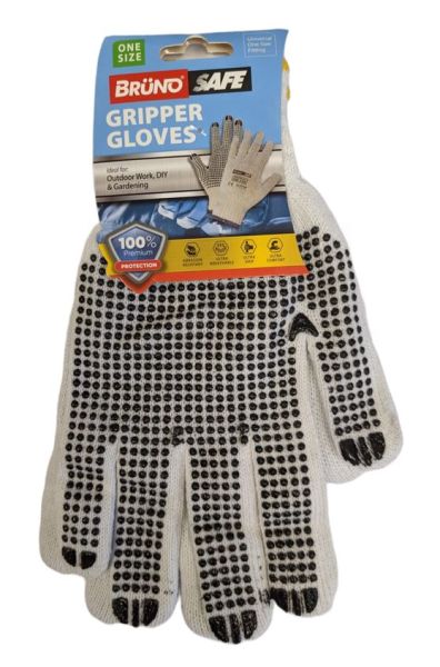 Bruno Safe Gripper Gloves - One Size