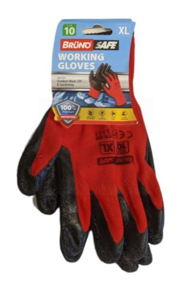 Bruno Safe Working Gloves - Extra Large - Size 10