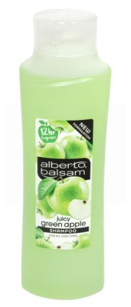 Alberto Balsam Juicy Green Apple Shampoo - For All Hair Types - 350ml