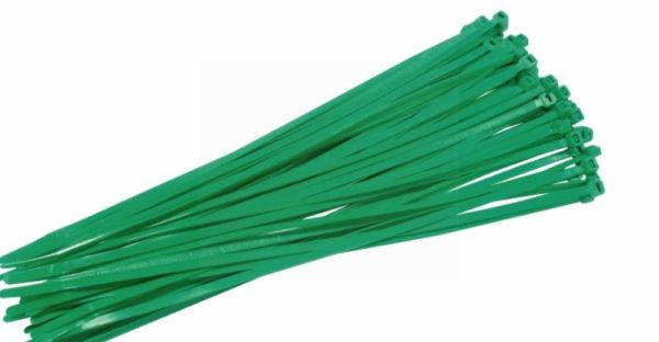 Green Cable Ties - 400mm x 6mm - Pack of 20