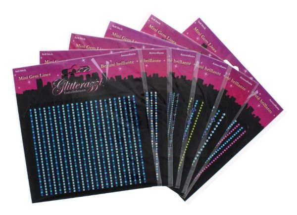 GLITTERAZZI MINI GEM DIY STICKERS